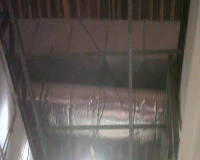 Aplicação de Manta Aluminizada Aplicação de Manta Aluminizada